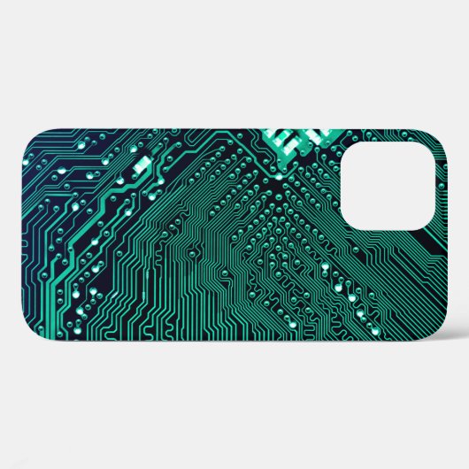 Achtergrond elektronische circuitplaat, abstract,  Case-Mate iPhone case (Achterkant (horizontaal))