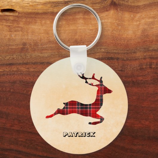 Achtergrond en diepte van verloop sleutelhanger (Voorkant)