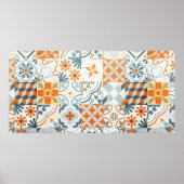 Achtergrond en textuur met het patroon van de Vero Poster (Voorkant)