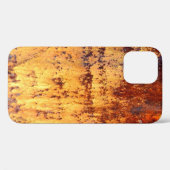 Achtergrond en textuur van oude metalen, ruw ijzer Case-Mate iPhone case (Achterkant (horizontaal))