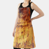 Achtergrond en textuur van oude metalen, ruw ijzer schort (Insitu)