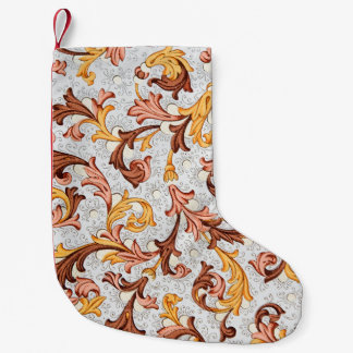  achtergrond - Floral Pattern uit 18e eeuw Kleine Kerstsok