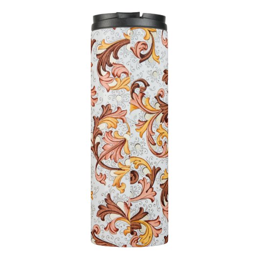  achtergrond - Floral Pattern uit 18e eeuw Thermosbeker (Achterkant)