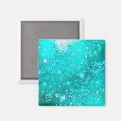 Achtergrond Folie Turquoise Magneet (Voorkant / Achterkant)