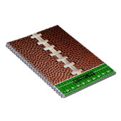 Achtergrond football laces notitieboek (Rechterzijde)