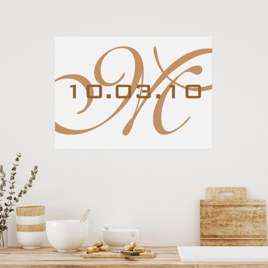 Achtergrond foto Booth Poster (Keuken)