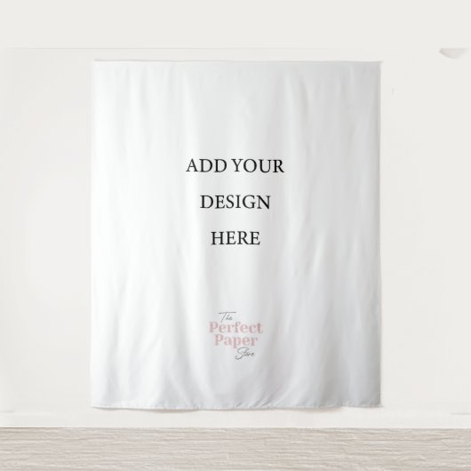 Achtergrond Foto Booth Sjabloon Blanco Wandkleed (Voorkant)