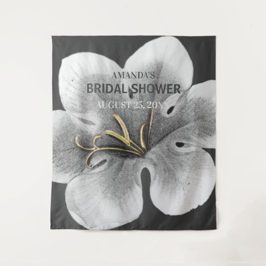 Achtergrond foto's foto's van zwarte en witte brui wandkleed (Voorkant)