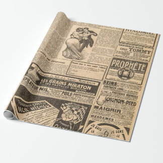 Achtergrond gebruikt papier. Oude krantenpagina's Cadeaupapier