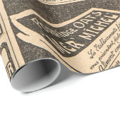 Achtergrond gebruikt papier. Oude krantenpagina's  Cadeaupapier (Rol Hoek)