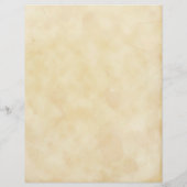 Achtergrond geel oud papier flyer (Achterkant)