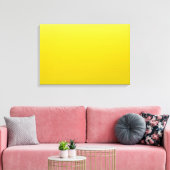Achtergrond gele achtergrond canvas afdruk (Insitu (Woonkamer))