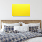 Achtergrond gele achtergrond canvas afdruk (Insitu (Slaapkamer))