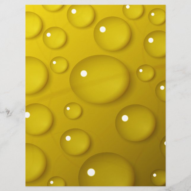 Achtergrond gele waterval (Voorkant)