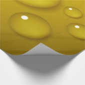 Achtergrond gele waterval cadeaupapier (Hoek)