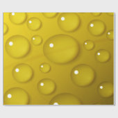 Achtergrond gele waterval cadeaupapier (Vlak)