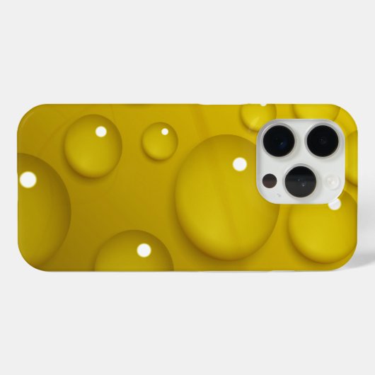 Achtergrond gele waterval Case-Mate iPhone case (Achterkant (horizontaal))