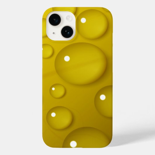 Achtergrond gele waterval Case-Mate iPhone case (Achterkant)