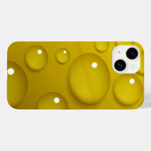 Achtergrond gele waterval Case-Mate iPhone case (Achterkant (horizontaal))