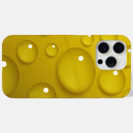 Achtergrond gele waterval Case-Mate iPhone case (Achterkant (horizontaal))