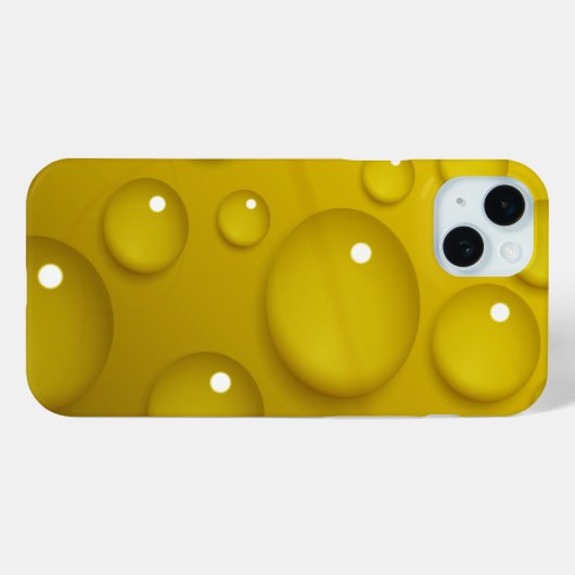 Achtergrond gele waterval Case-Mate iPhone case (Achterkant (horizontaal))