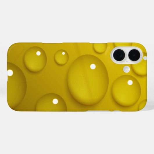 Achtergrond gele waterval Case-Mate iPhone case (Achterkant (horizontaal))