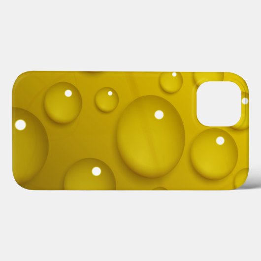 Achtergrond gele waterval Case-Mate iPhone case (Achterkant (horizontaal))