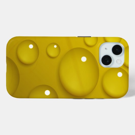 Achtergrond gele waterval Case-Mate iPhone case (Achterkant (horizontaal))