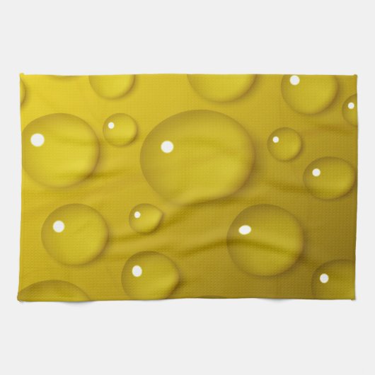Achtergrond gele waterval theedoek (Horizontaal)