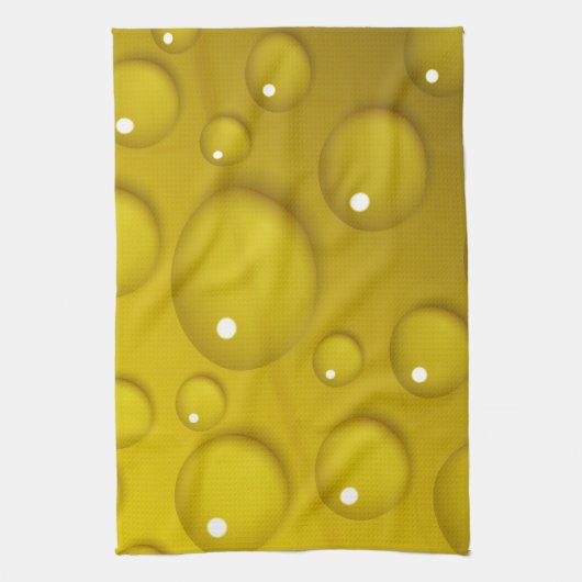 Achtergrond gele waterval theedoek (Verticaal)