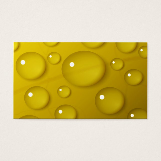 Achtergrond gele waterval visitekaartje (Voorkant)