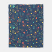 Achtergrond Geometrische Patroon Fleece Deken (Voorkant)