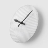 Achtergrond gestreepte patroonpapier ronde klok (Hoek)