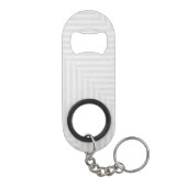 Achtergrond gestreepte patroonpapier sleutelhanger flessenopener (Achterkant)