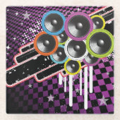 Achtergrond Glazen Onderzetter (Voorkant)