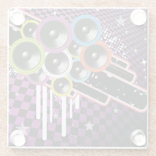 Achtergrond Glazen Onderzetter (Achterkant)