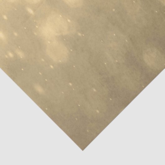 Achtergrond - Gold Bokeh Glitter Lights Tissuepapier (Detail)