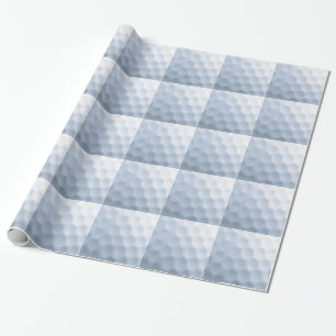 Achtergrond Golf Ball Print Pattern Cadeaupapier