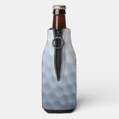 Achtergrond Golf Ball Print Pattern Flesjeskoeler (Fles Achterkant)