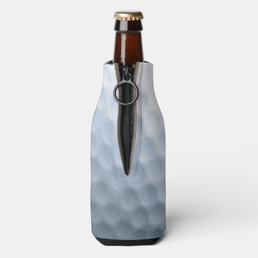 Achtergrond Golf Ball Print Pattern Flesjeskoeler (Fles Achterkant)