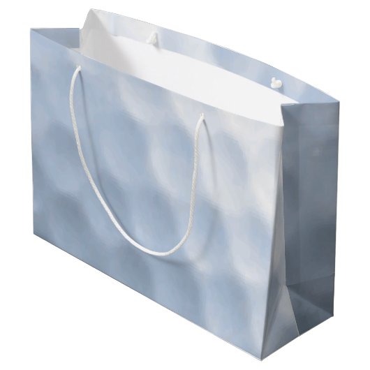 Achtergrond Golf Ball Print Pattern Large Cadeautasje (Achterkant Gekanteld)