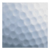 Achtergrond Golf Ball Print Pattern Poster (Voorkant)