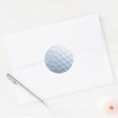Achtergrond Golf Ball Print Pattern Ronde Sticker (Envelop)