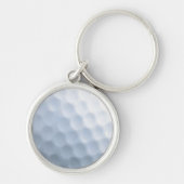 Achtergrond Golf Ball Print Pattern Sleutelhanger (Voorkant)