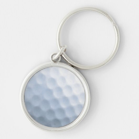 Achtergrond Golf Ball Print Pattern Sleutelhanger (Voorkant)