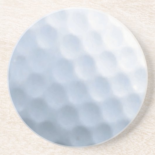Achtergrond Golf Ball Print Pattern Zandsteen Onderzetter (Voorkant)