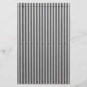 Achtergrond golfmetaal briefpapier (Voorkant)