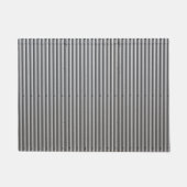 Achtergrond golfmetaal deurmat (Voorkant)