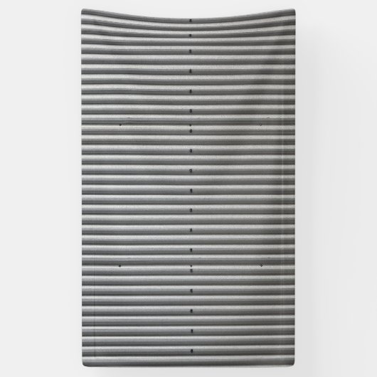 Achtergrond golfmetaal spandoek (Verticaal)