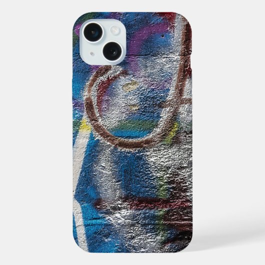 Achtergrond Graffiti Grunge iPhone Hoesje (Achterkant)